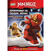 LEGO® NINJAGO® – PRIPREMI SE, POZOR, LEPI! 212 NALEPNICA - Lego